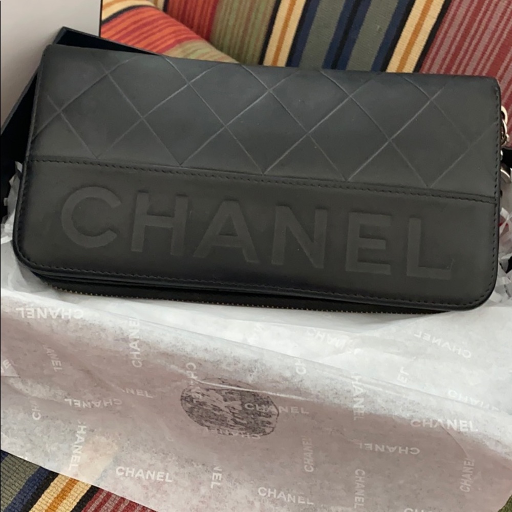 🖤🖤Chanel Large Zippy Wallet